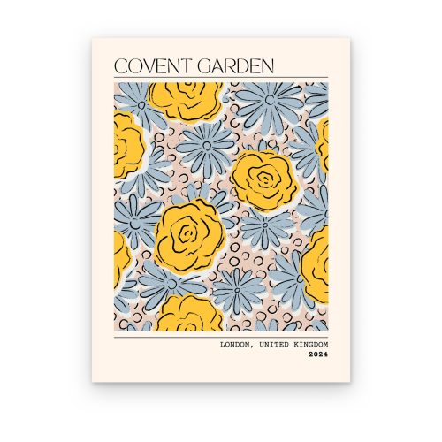 Cuadros de Fotos Personalizado | Canvas y Acrílico HD Covent Garden en Flor