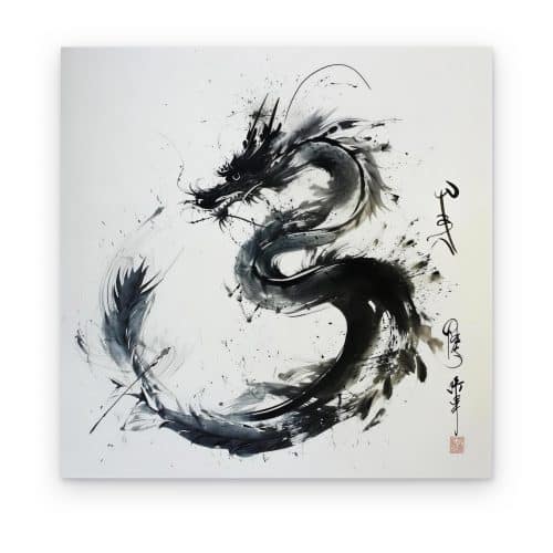 Dragón en Tinta