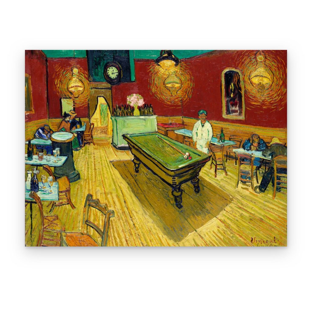 Cuadro El Café de Noche de Van Gogh impreso en canvas