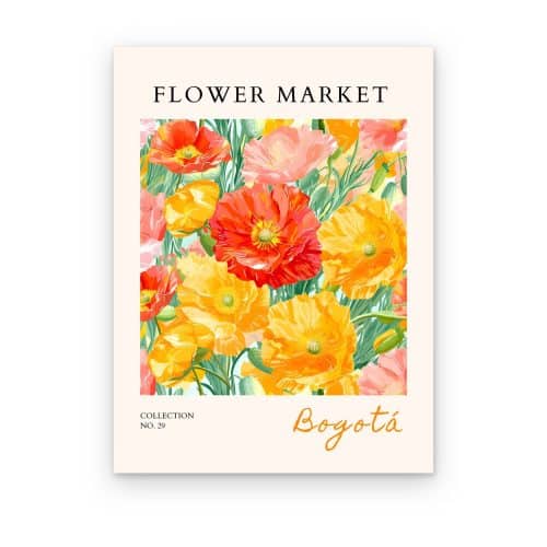 Flower Market Bogotá