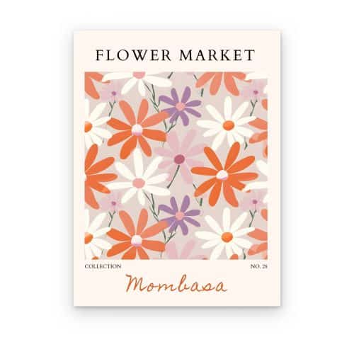 Flower Market Mombasa