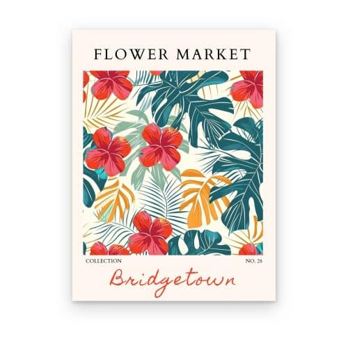 Flower Market Tropical