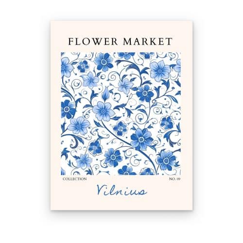 Flower Market Vilnius