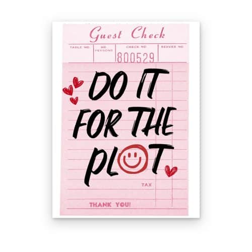 For the Plot