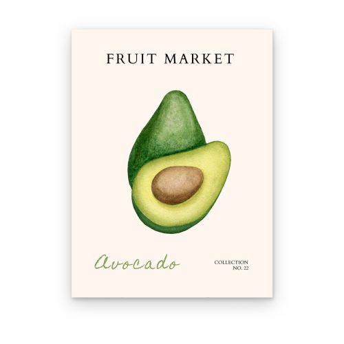 Fruit Market Avocado