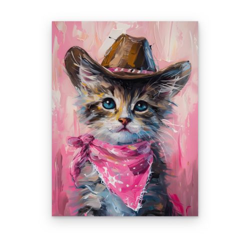 Cuadros de Fotos Personalizado | Canvas y Acrílico HD Gatito Vaquero
