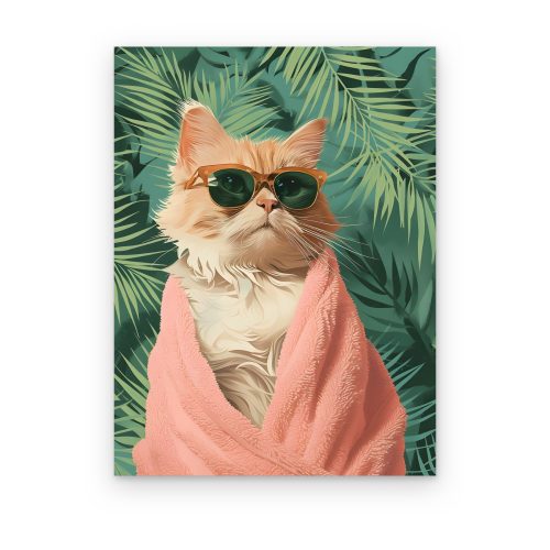 Cuadros de Fotos Personalizado | Canvas y Acrílico HD Gato Persa de Vacaciones