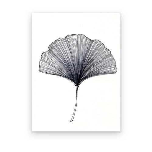 Hoja de Ginkgo