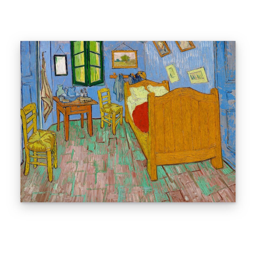 Cuadro La Habitación en Arles de Van Gogh impreso en canvas