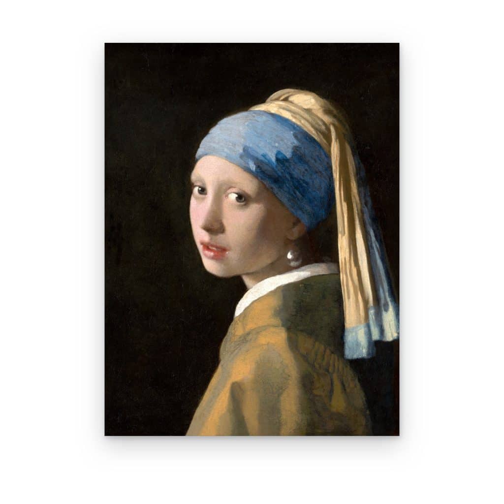 Cuadro La Joven de la Perla de Vermeer impreso en canvas