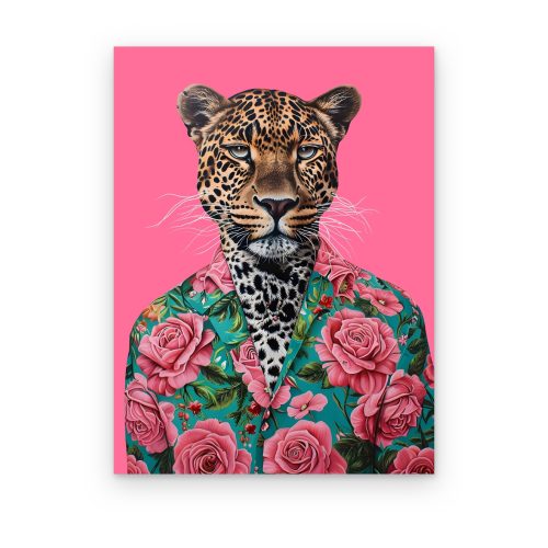 Cuadros de Fotos Personalizado | Canvas y Acrílico HD Leopardo Dandy