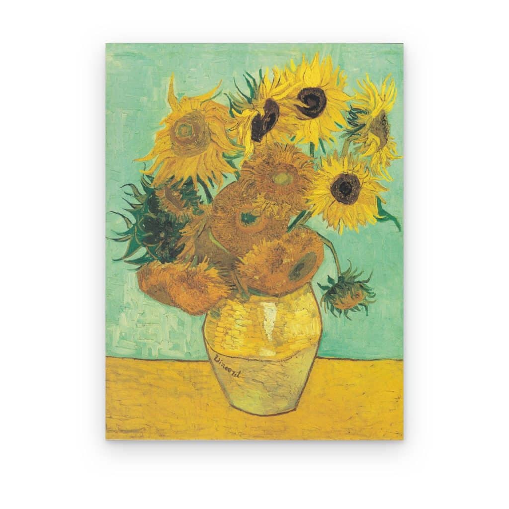 Cuadro Los Girasoles de Van Gogh impreso en canvas