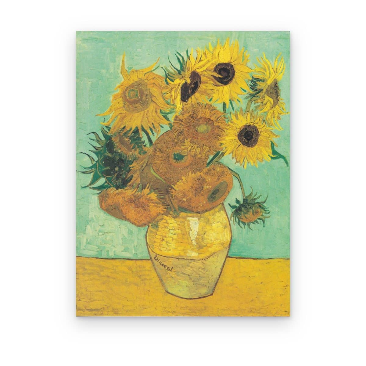 Cuadro Los Girasoles de Van Gogh impreso en canvas
