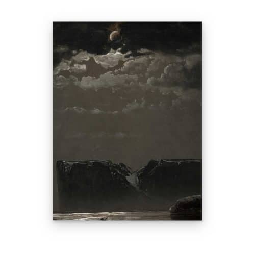 Luna sobre las Montañas