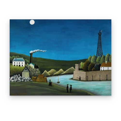 Luna sobre París