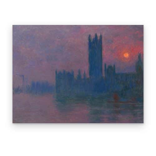 Parlamento al Atardecer