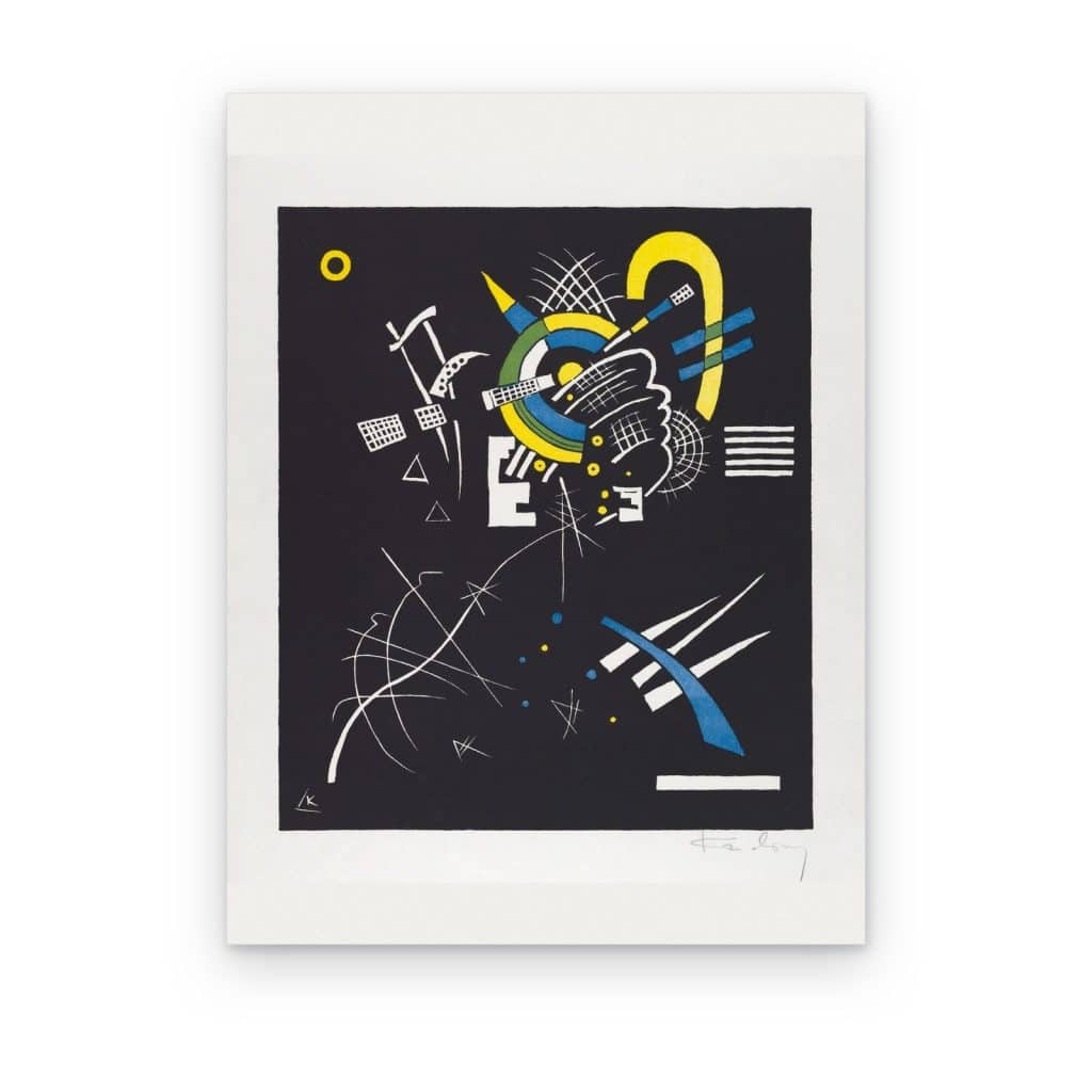 Cuadro Pequeños Mundos VII de Kandinsky impreso en canvas