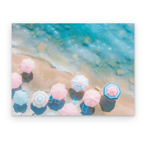 Sombrillas Pastel