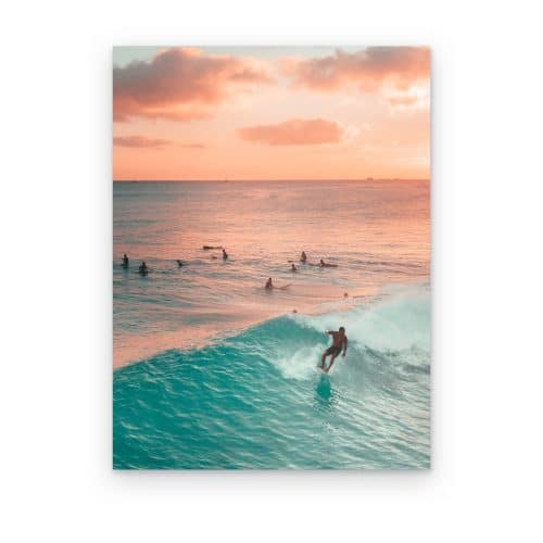 Surf al Atardecer
