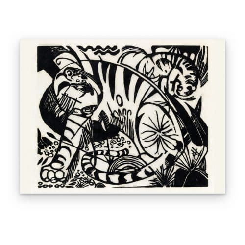 Tigre de Franz Marc