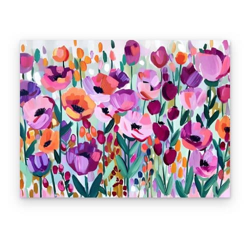 Tulipanes y Amapolas