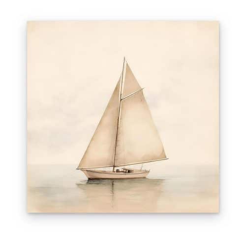 Velero en Calma