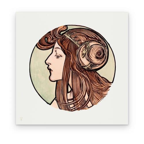 Vitral Art Nouveau I